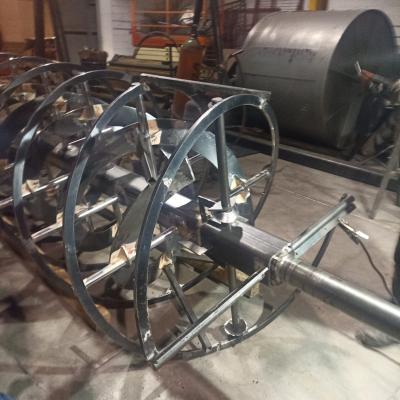 Fabricación de helicoidal para empresa de alimentos